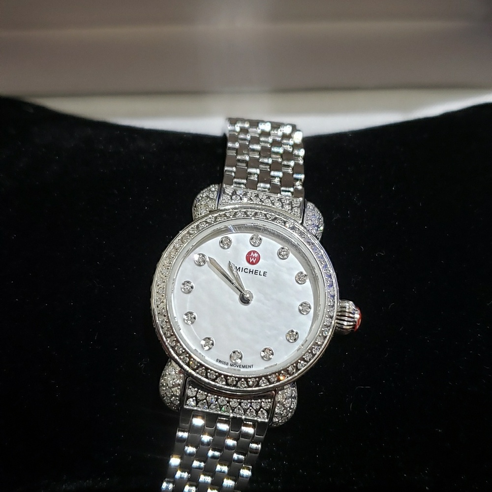Watch Michele  with Dia Sapphires